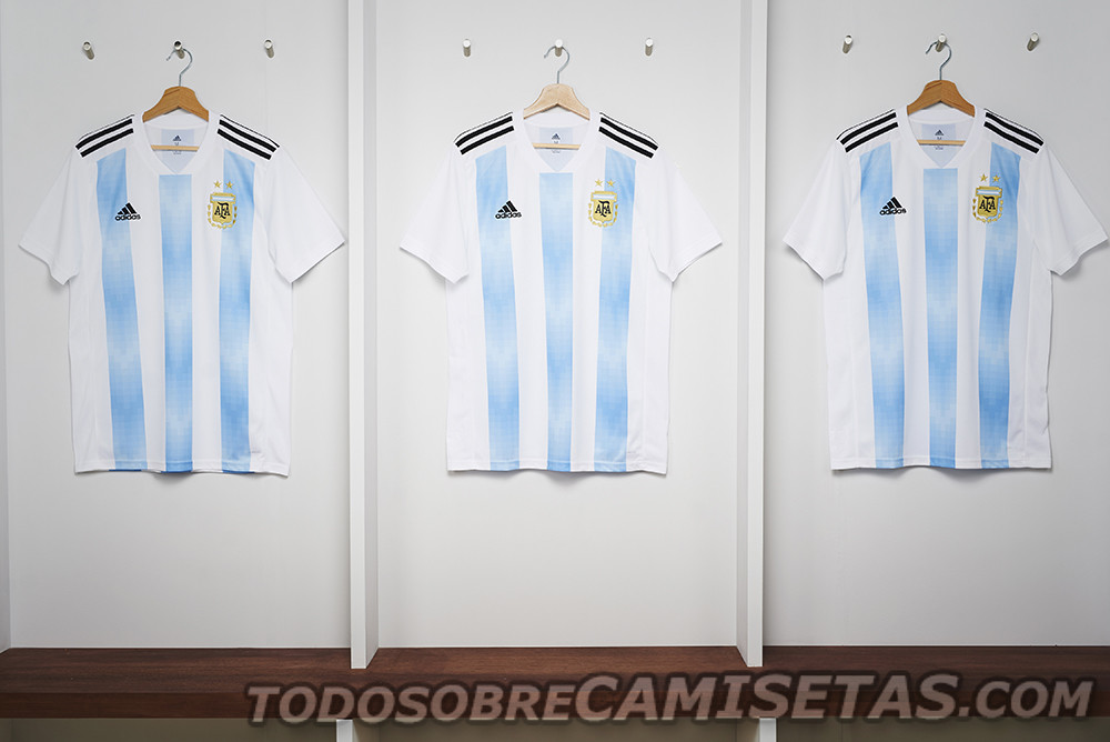 Camiseta adidas de Argentina Rusia 2018