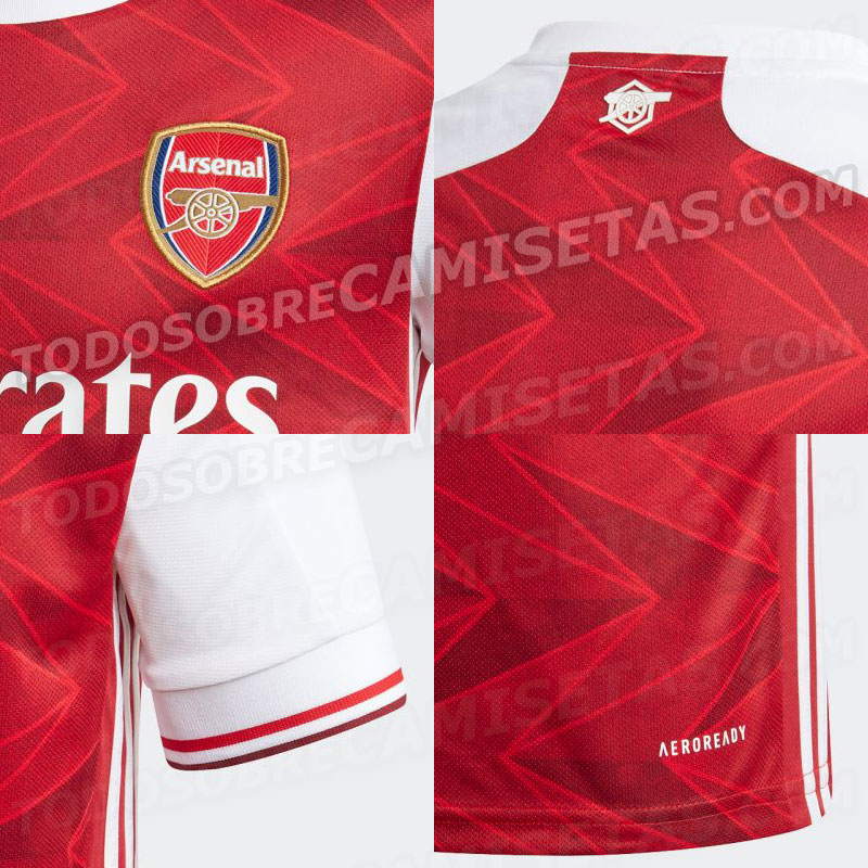 Arsenal 2020-21 Home Kit