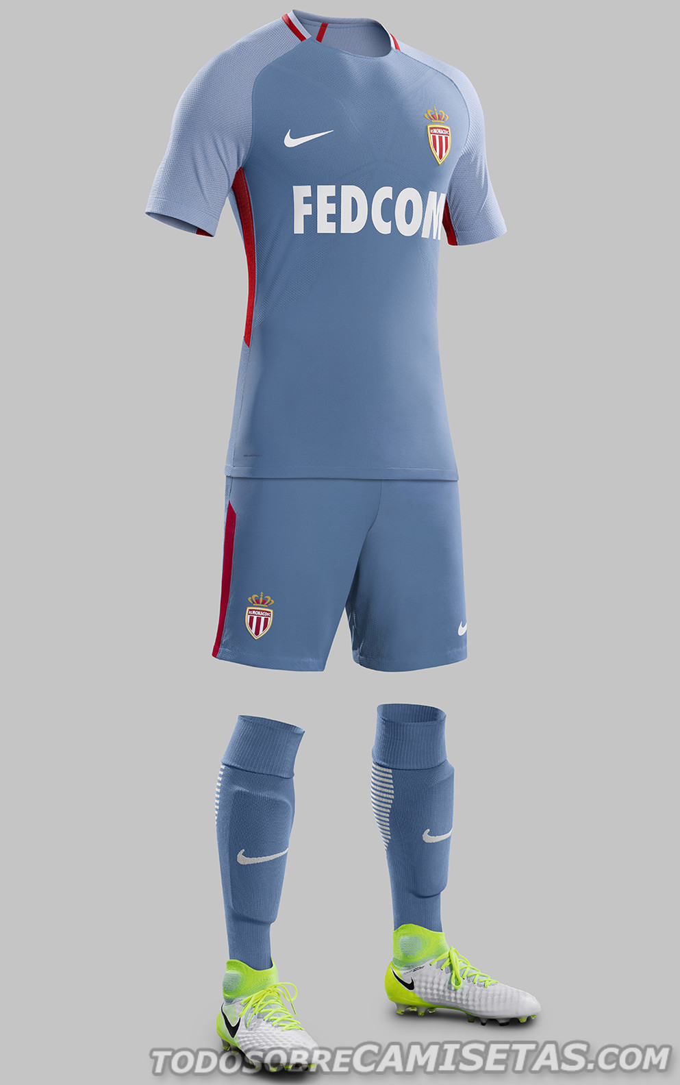 AS Monaco 2017-18 Nike away kit