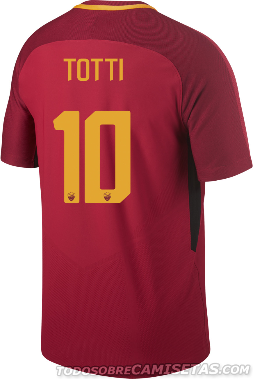 AS Roma 2017-18 Nike Home Kit
