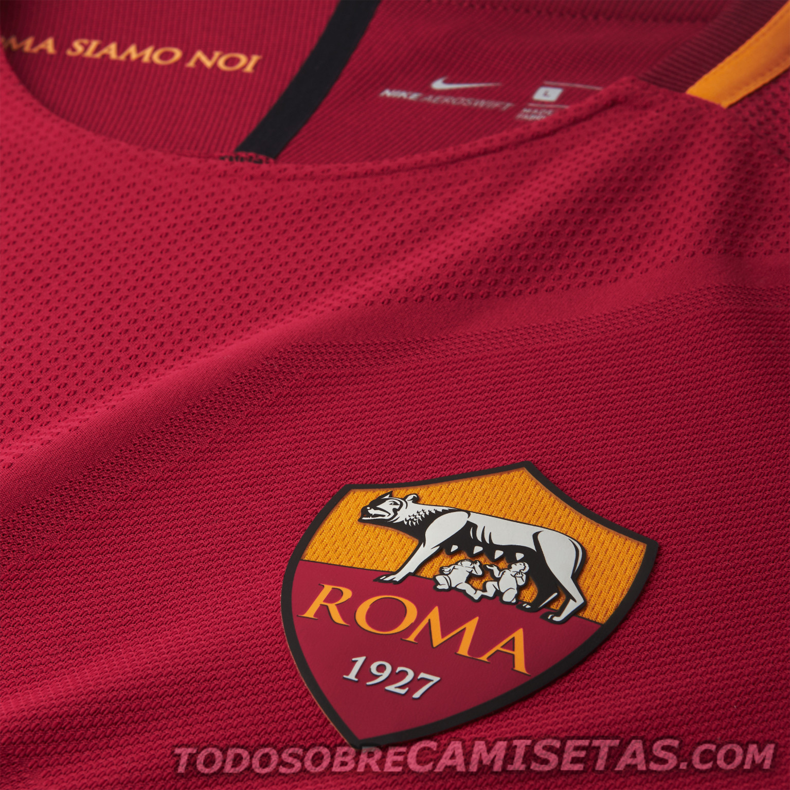 AS Roma 2017-18 Nike Home Kit