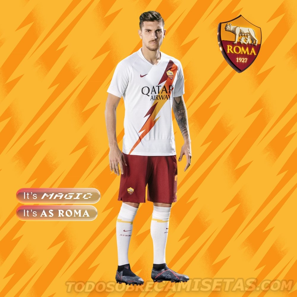 Camiseta Totti Roma 2020 Pantalones Cortos Oficial Completo Uniforme 2019 AS 