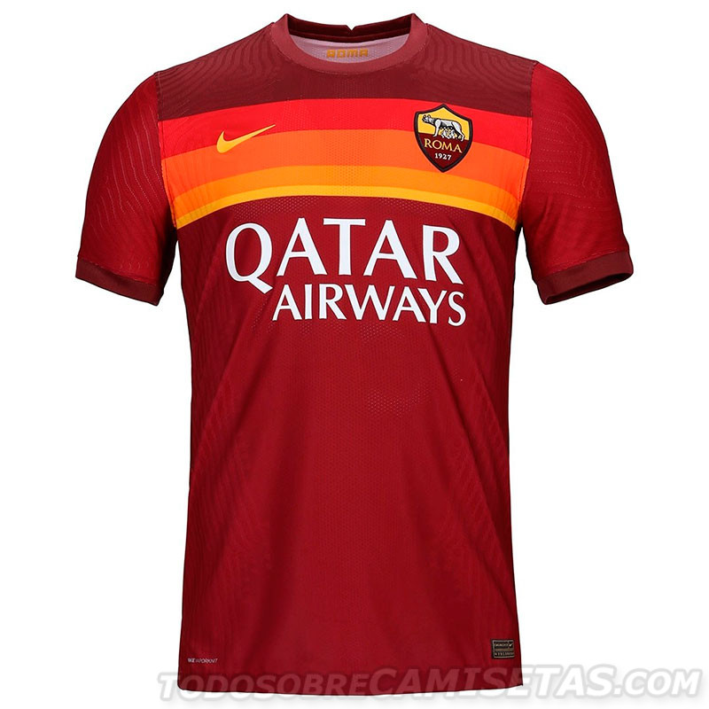 AS Roma 2020-21 Nike Home Kit