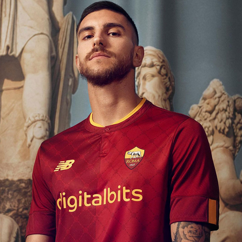 regimiento Desconocido Parámetros Camiseta New Balance de AS Roma 2022-23 - Todo Sobre Camisetas