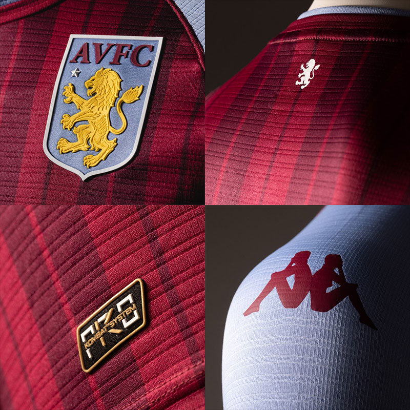 Aston Villa 2021-22 Kappa Home Kit