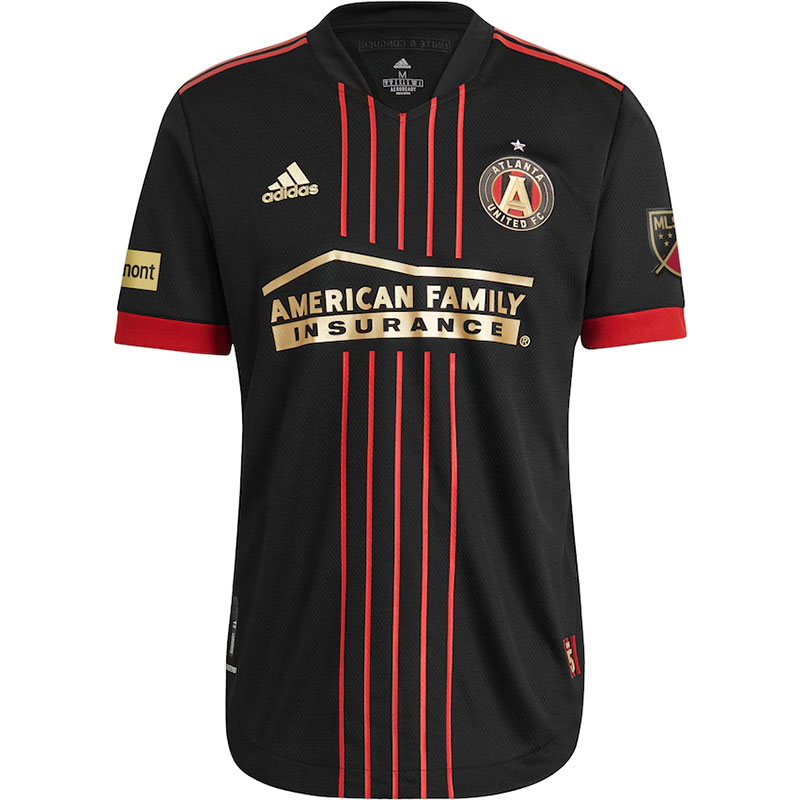 Jerseys de la MLS 2022 - Atlanta United 2021 adidas Home Kit