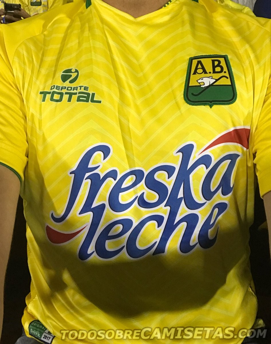 Camiseta Deporte Total de Atletico Bucaramanga 2017