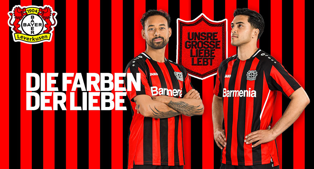 Bayer 04 Leverkusen 2021-22 Jako Home Kit