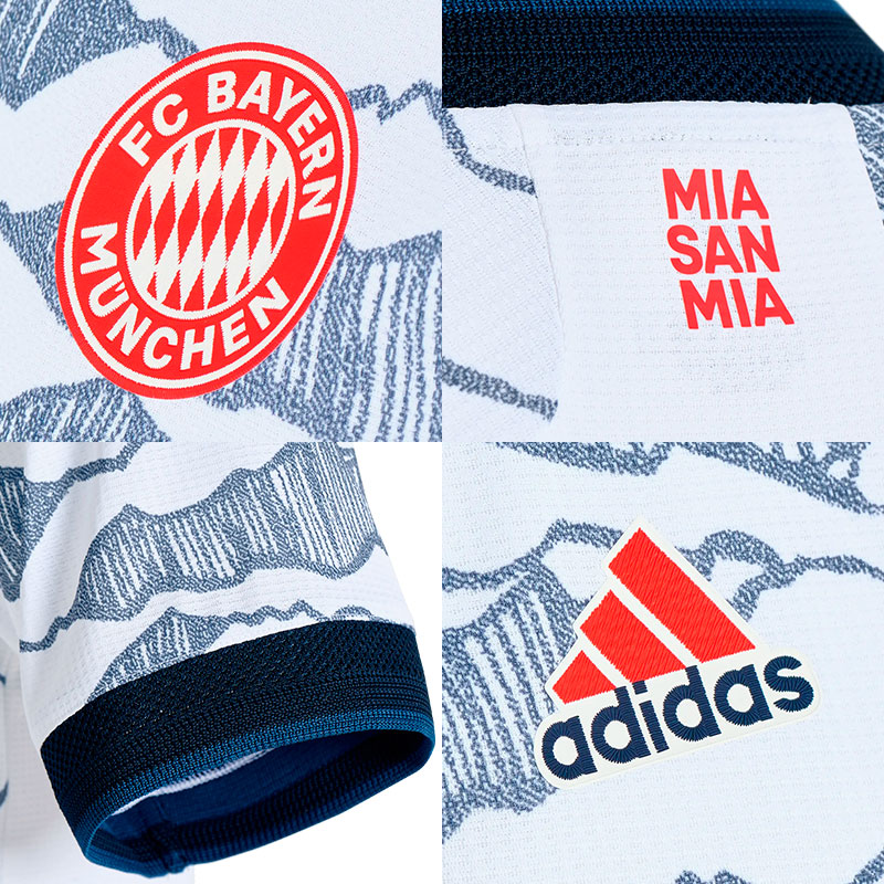 Bayern Munich 2021-22 adidas Third Kit
