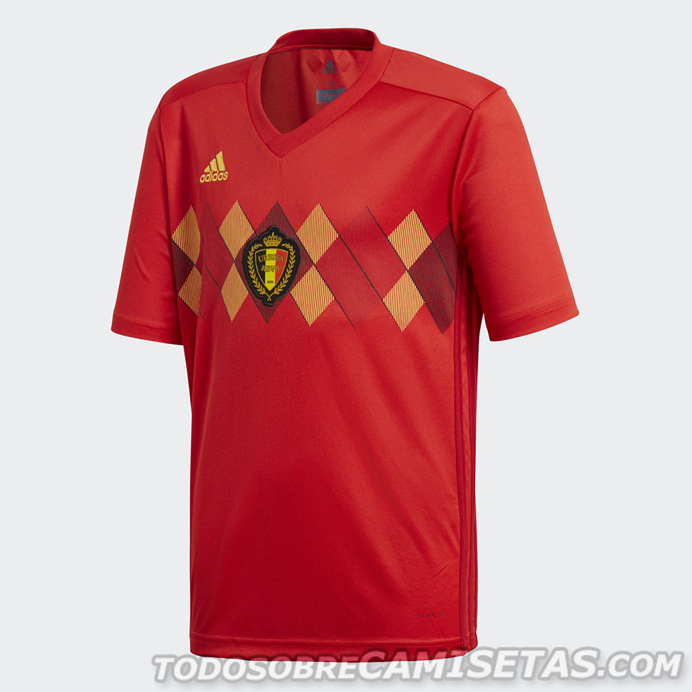 Belgium 2018 World Cup adidas Kit