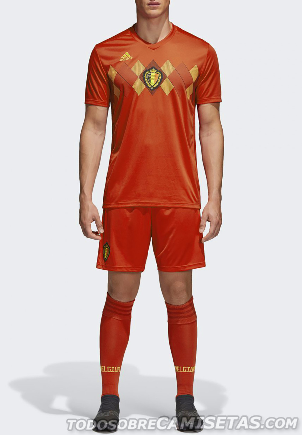 Belgium 2018 World Cup adidas Kit