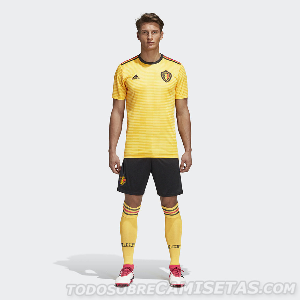 Belgium 2018 World Cup adidas away kit