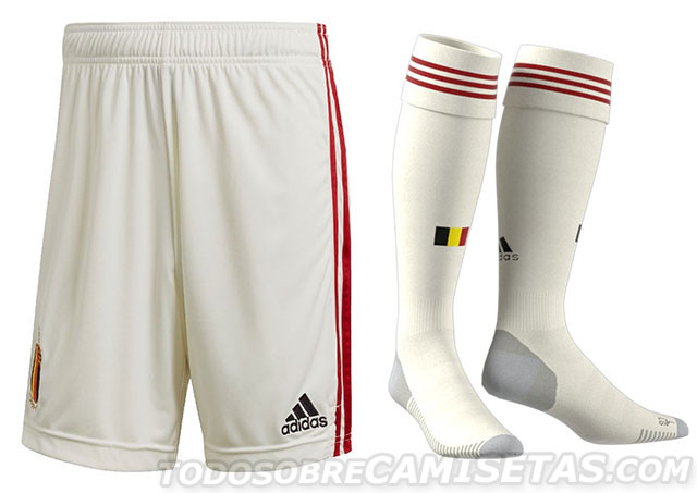 Belgium 2020-21 adidas Away Kit
