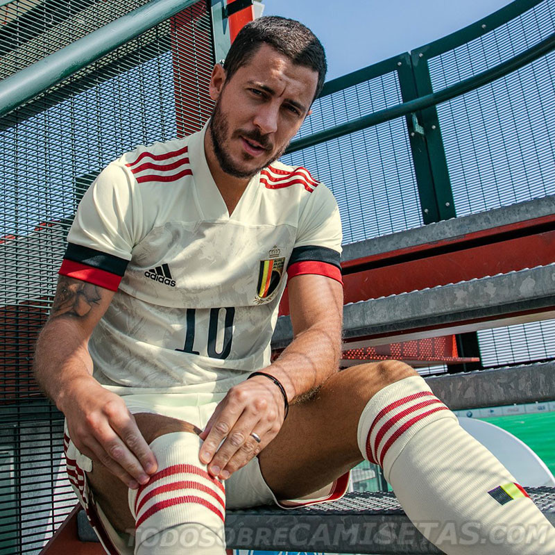 Belgium 2020-21 adidas Away Kit