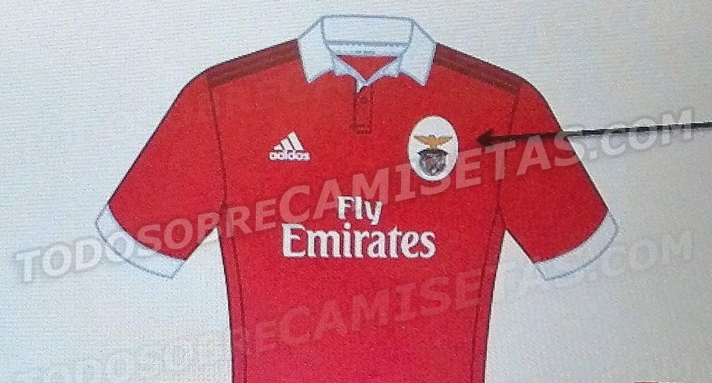 Benfica 2017-18 adidas Home Kit