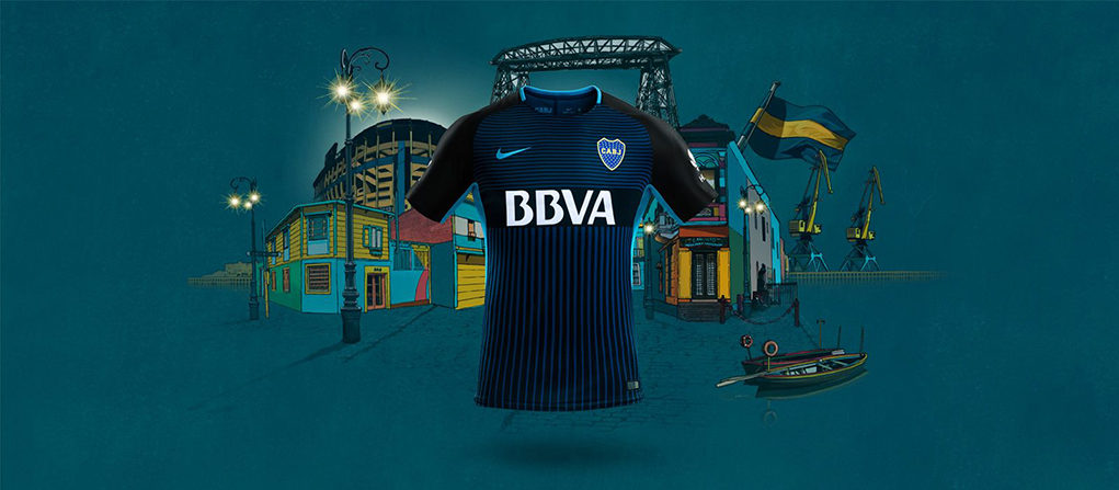 Tercera camiseta Nike de Boca Juniors 2017-18