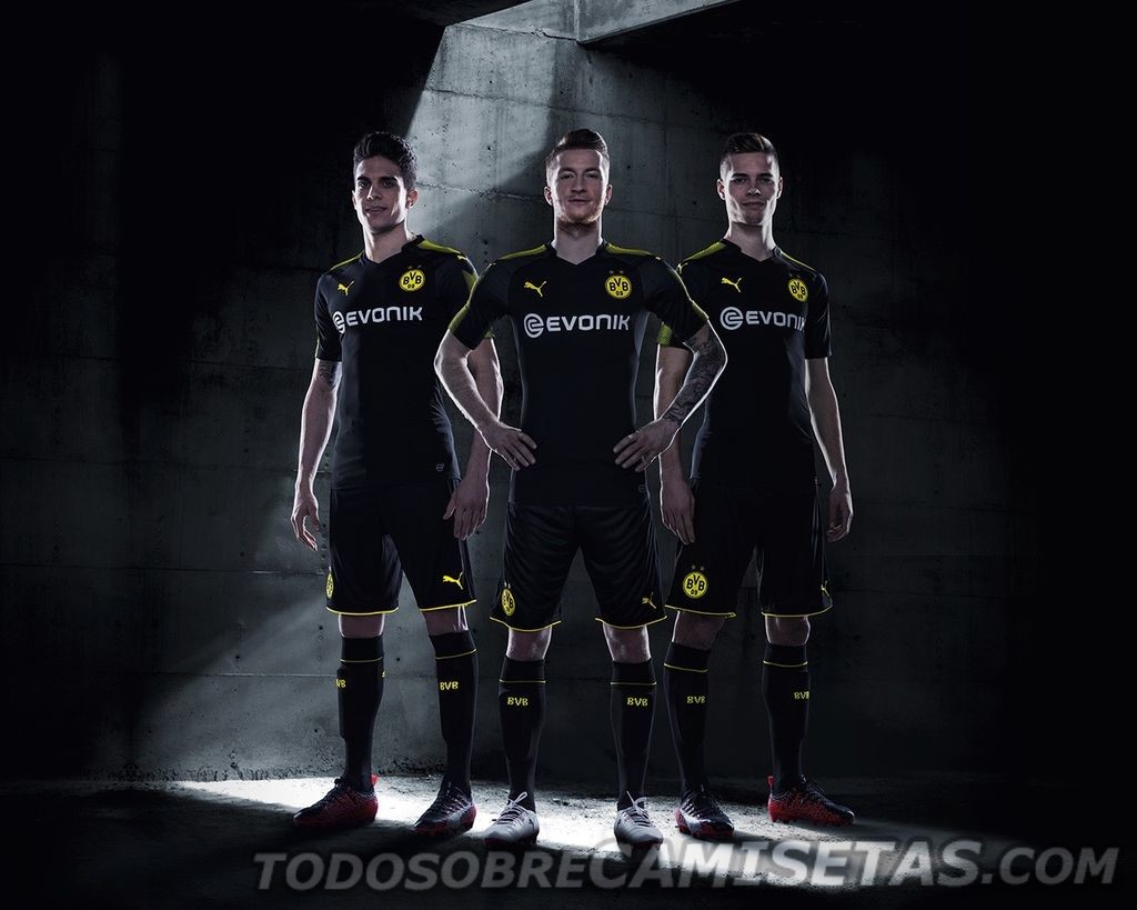 Borussia Dortmund 2017-18 PUMA away kit