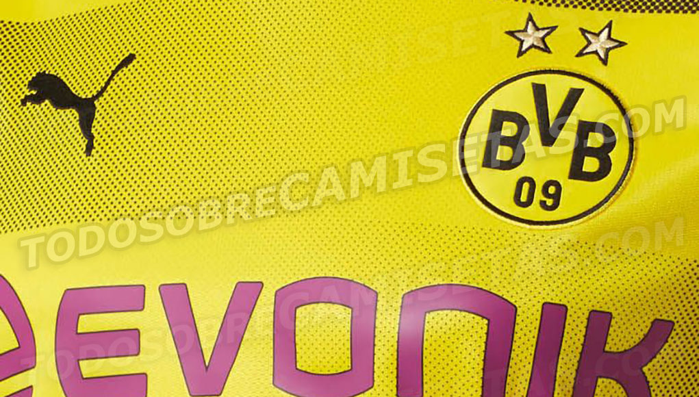 Borussia Dortmund 2017-18 PUMA home kit
