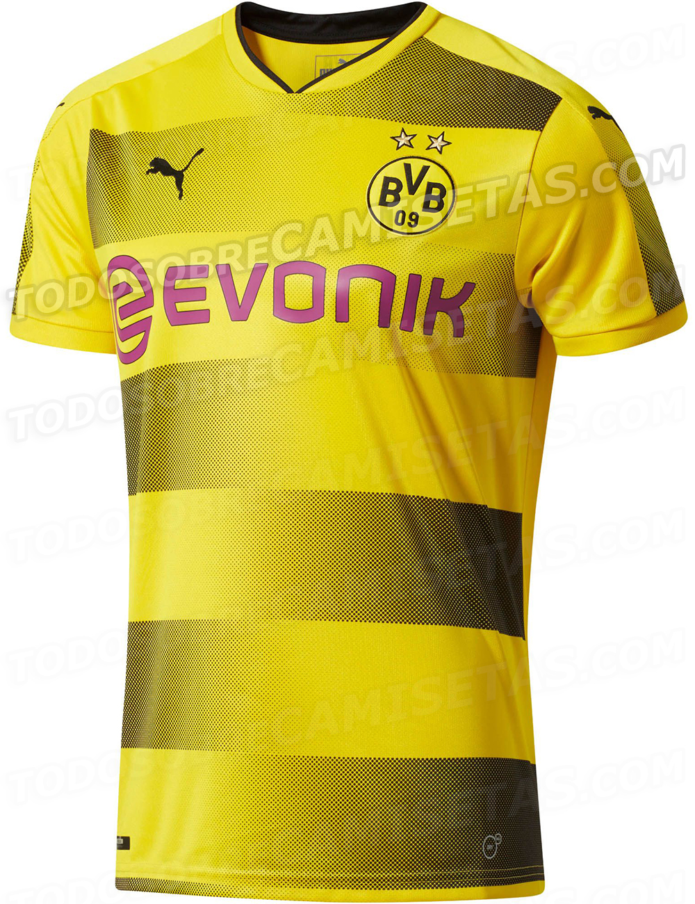 Borussia Dortmund 2017-18 PUMA home kit LEAKED
