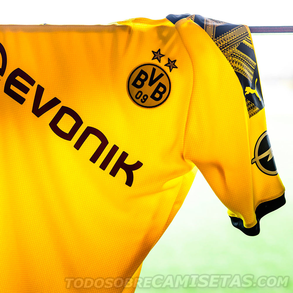Señal Ficticio Tutor Borussia Dortmund 2019-20 PUMA Home Kit - Todo Sobre Camisetas