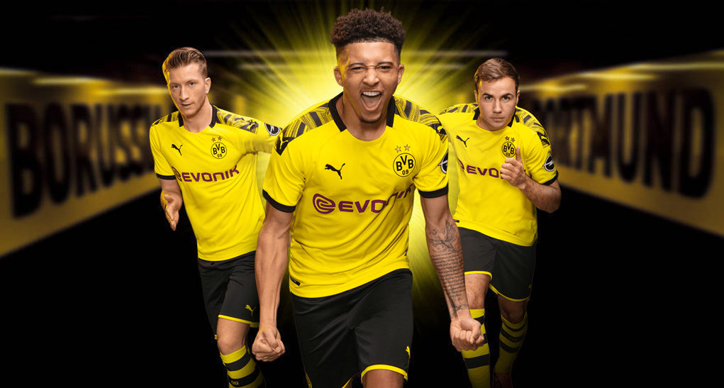 Dortmund 2019-20 PUMA Home Kit Todo Camisetas