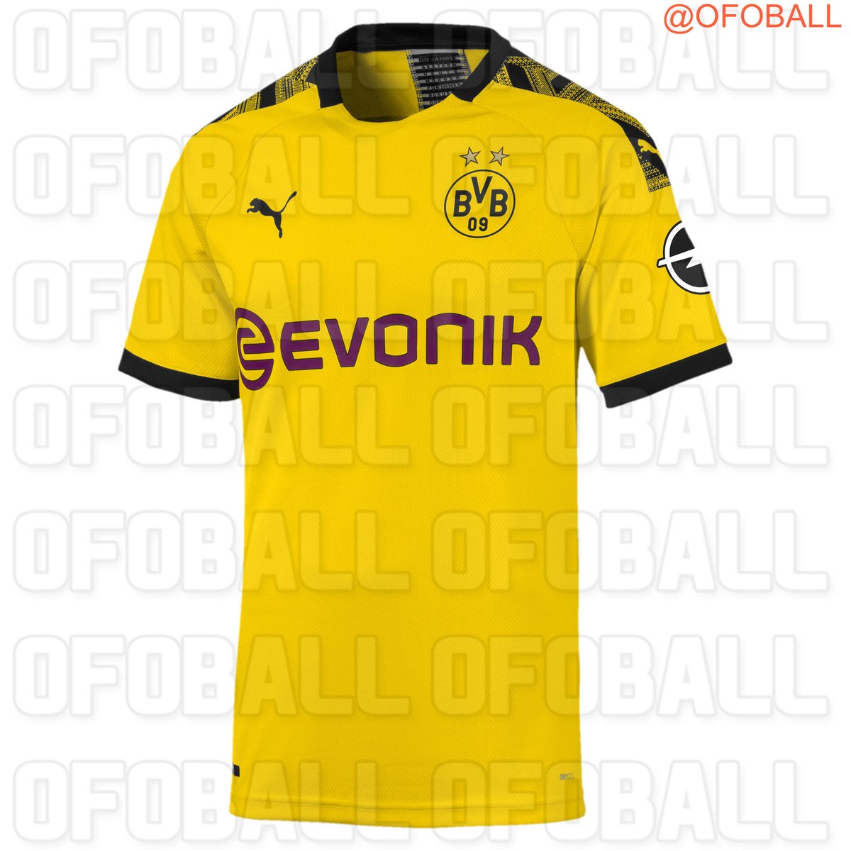 Borussia Dortmund 2019-20 PUMA Home Kit LEAKED