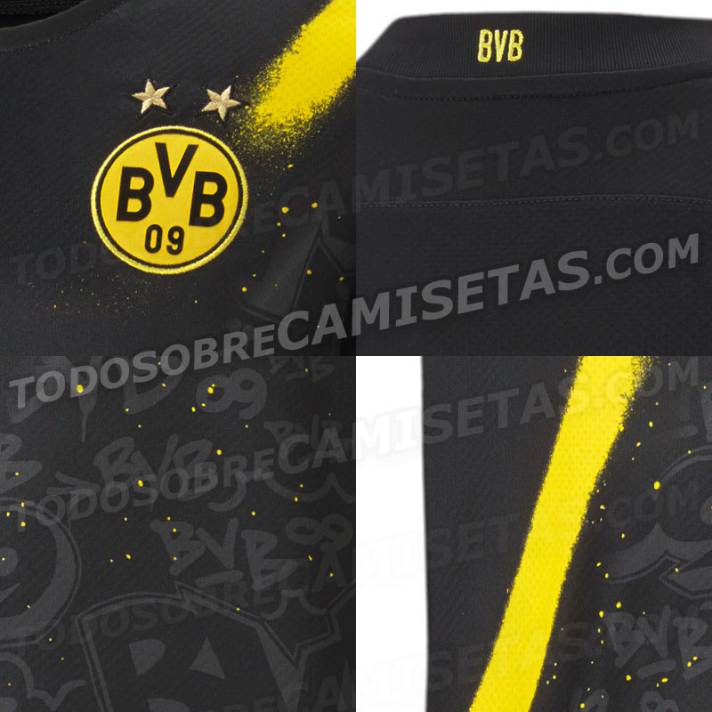 Borussia Dortmund 2020-21 Away Kit LEAKED