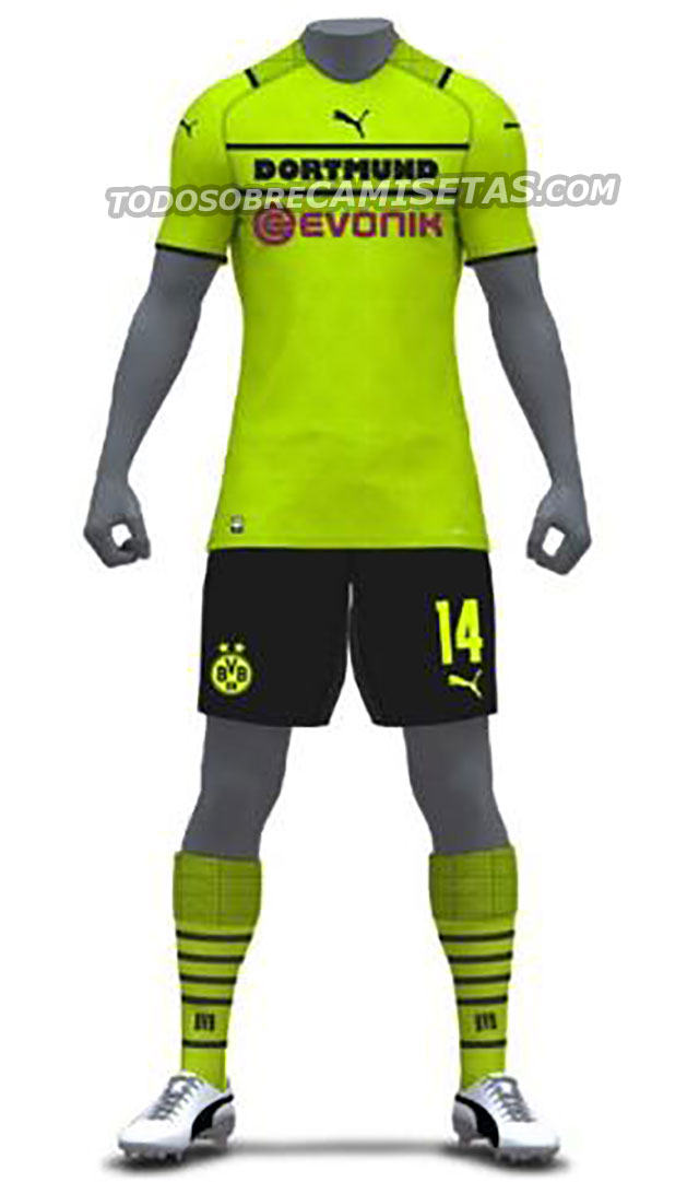 Borussia Dortmund 2021-22 Cup Kit