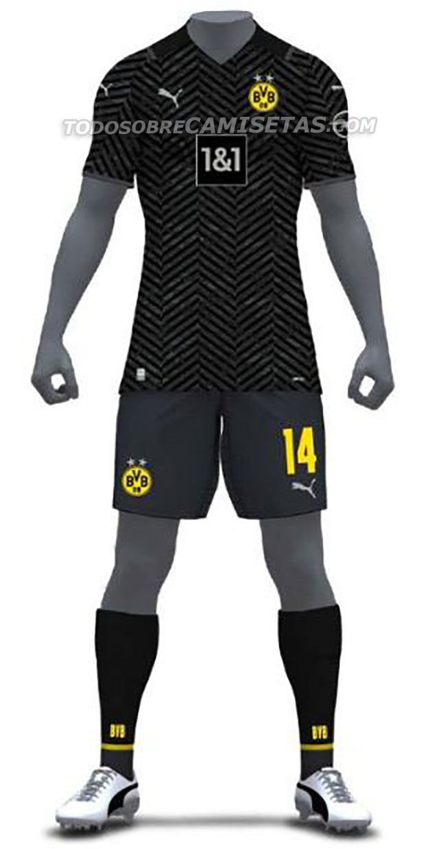 Borussia Dortmund 2021-22 Away Kit