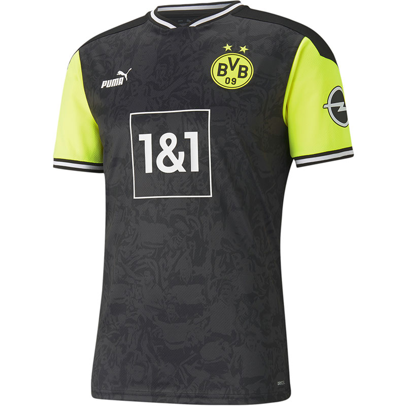 Amarillo y Negro Borussia Dortmund BVB Calendario de Camisetas 2022 Unisex-Youth One Size