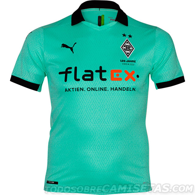 Camisetas de la Bundesliga 2020-21 - Borussia Monchengladbach Third