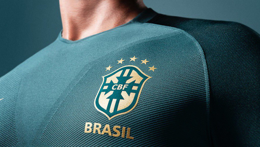 Tercera camiseta Nike de Brasil 2017
