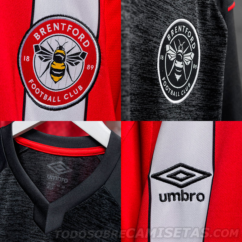 Brentford FC 2020-21 Umbro Kits