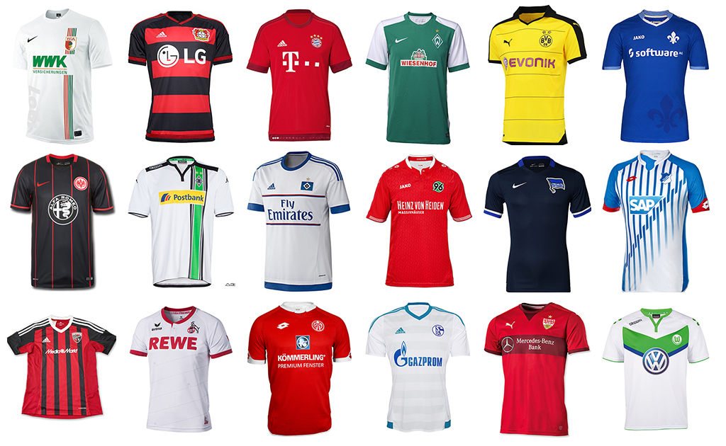 Guía de camisetas de la Bundesliga