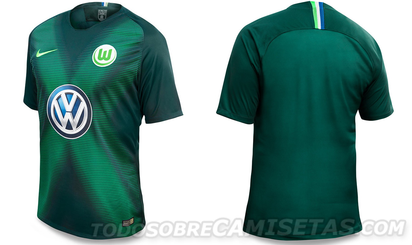Bundesliga 2018-19 Kits - VfL Wolfsburg home