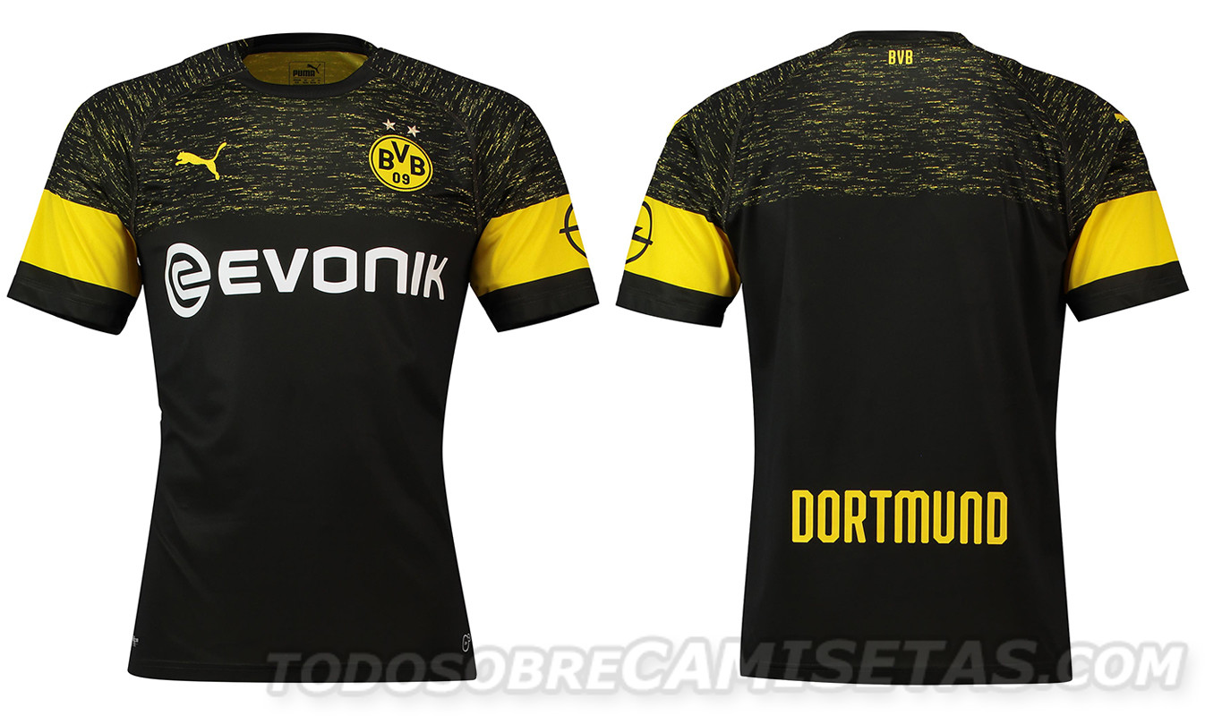 Bundesliga 2018-19 Kits - Borussia Dortmund away