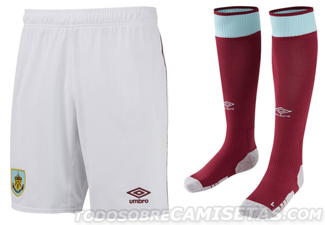 Burnley FC 2020-21 Umbro Home Kit