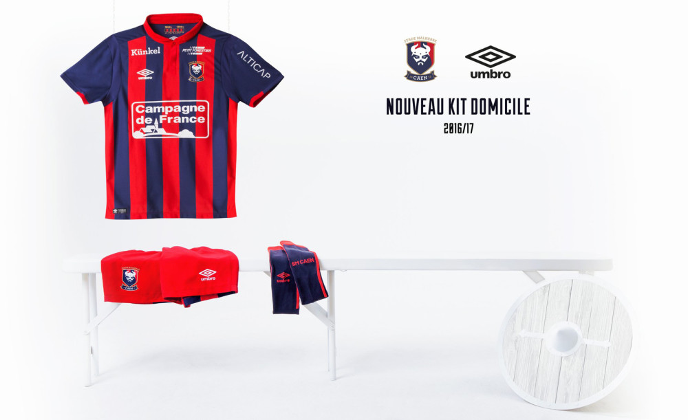 SM Caen Umbro home kit 2016-17