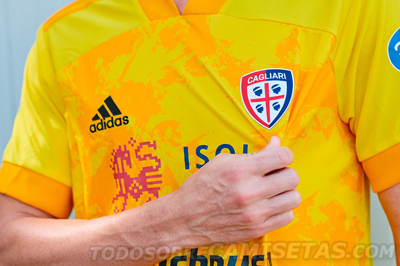 Cagliari Calcio 2020-21 adidas Third Kit