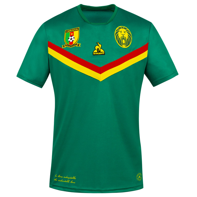 Cameroon 2021 Le Coq Sportif Home Kit