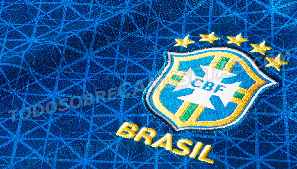 Camisa 2 de Brasil Mundial Femenino 2019