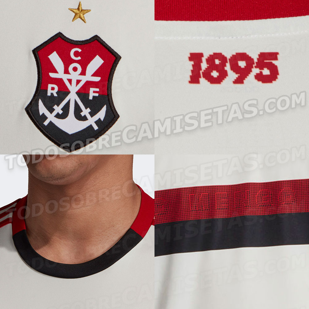 Camisa 2 adidas de Flamengo 2019