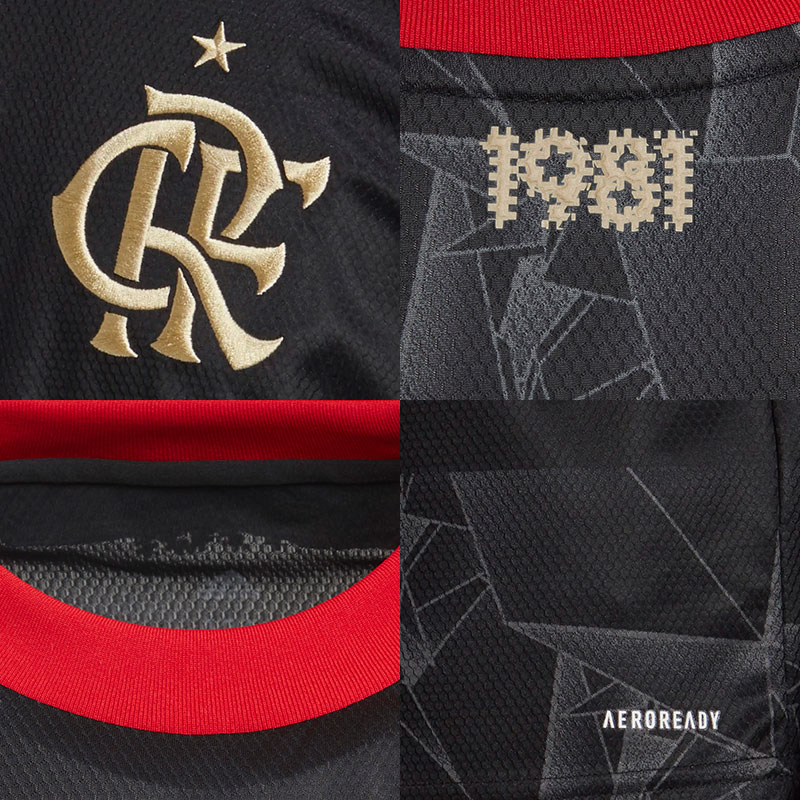 Camisa 3 adidas de Flamengo 2021