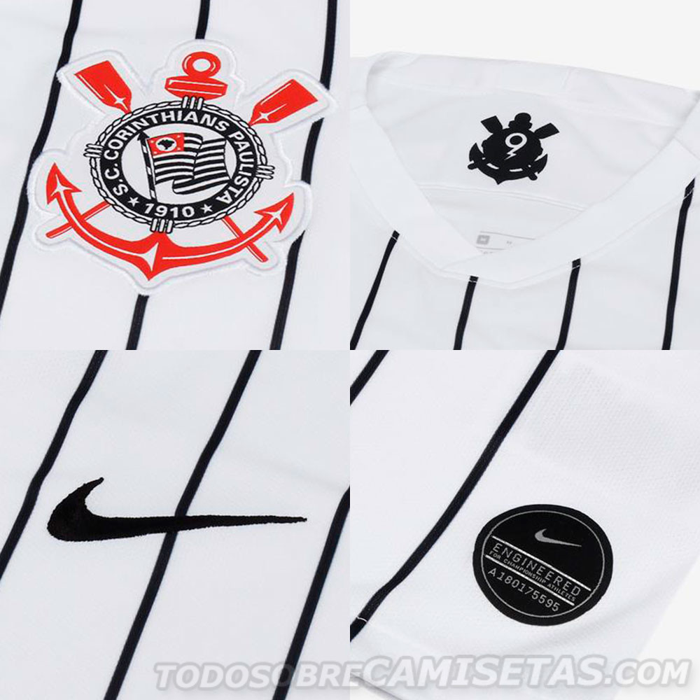 Camisa Nike de Corinthians 2019-20