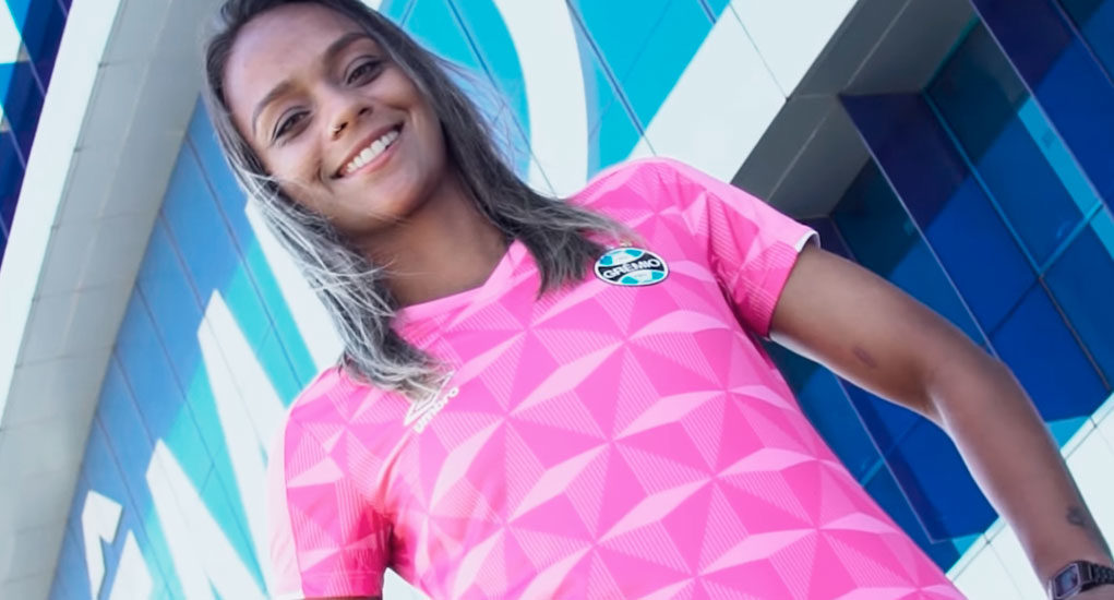 Camisa Umbro de Grêmio Octubre Rosa 2019