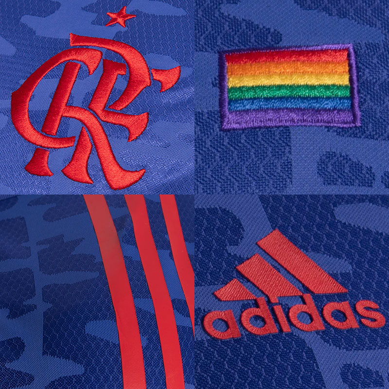 Camisa Pride adidas de Flamengo 2021