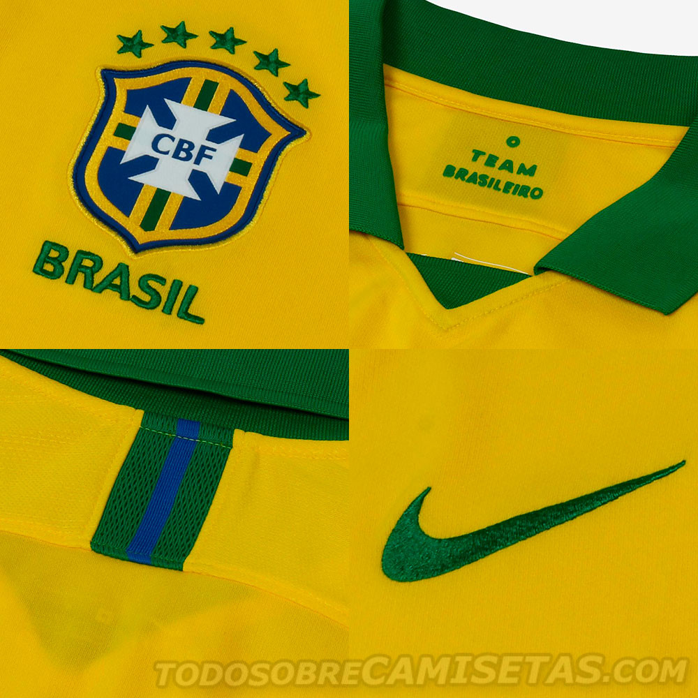 Camisas Nike Brasil Copa América 2019
