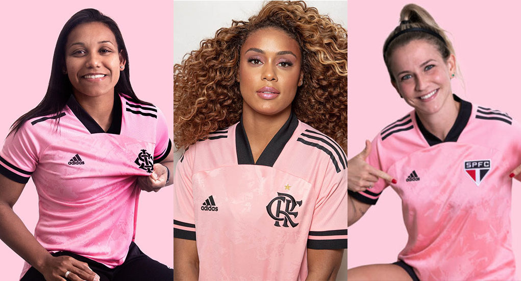 Camisetas adidas Brasil Octubre Rosa 2020