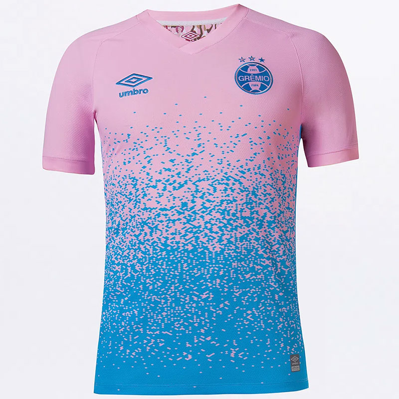 Camisetas Umbro Brasil Octubre Rosa 2021 - Grêmio