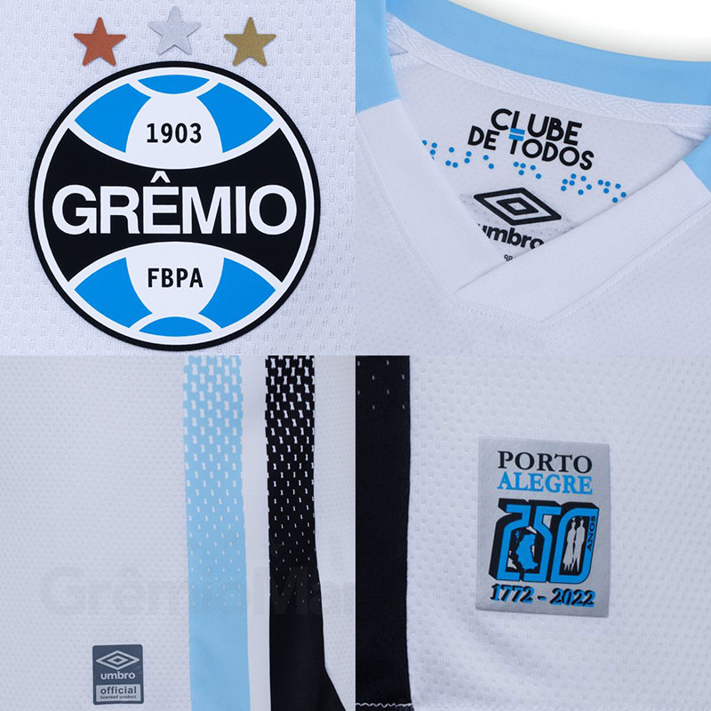 Camisas Umbro de Grêmio 2022